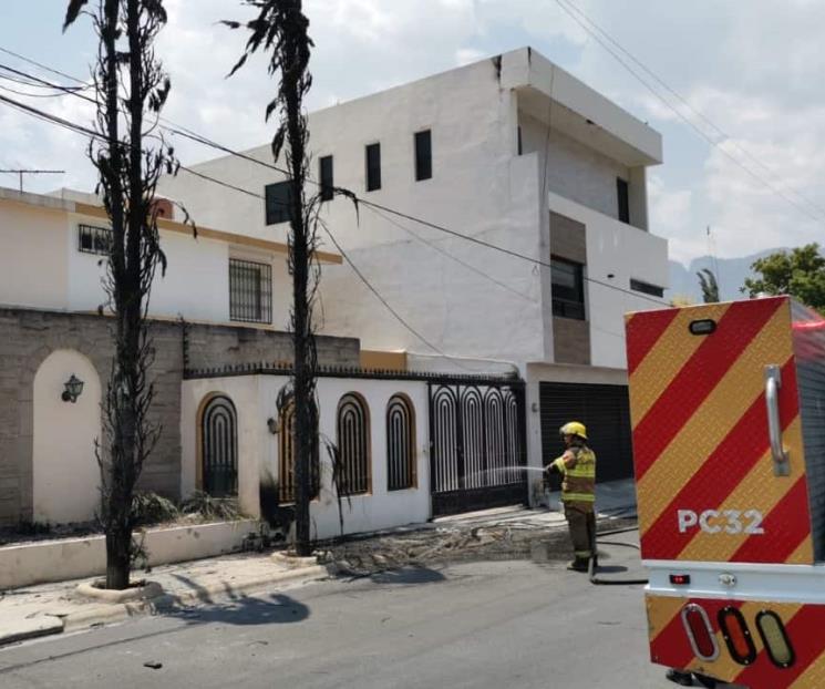 Alarma incendio de pino y casa