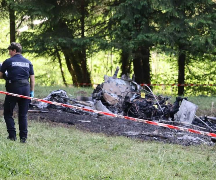 Cinco muertos tras caída de avioneta en Francia