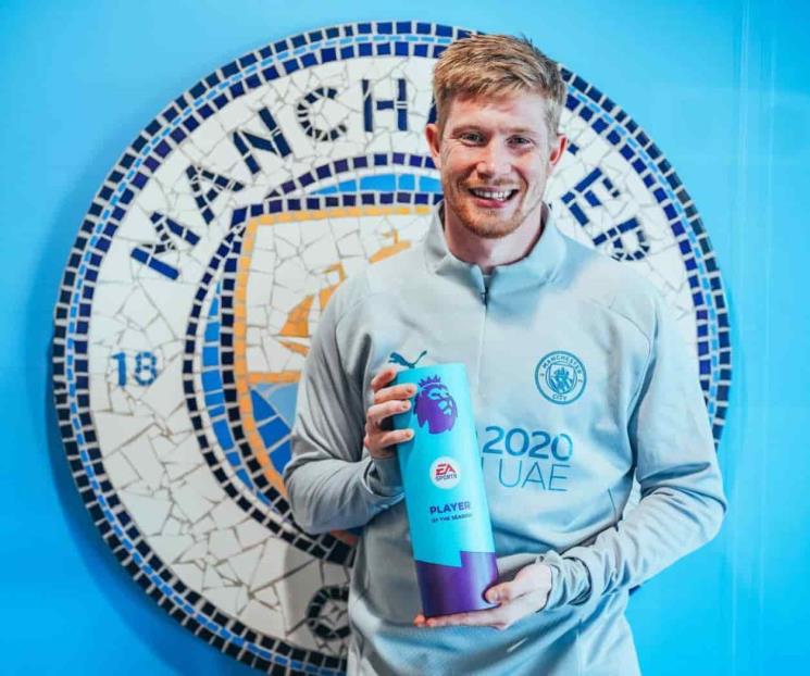 Eligen a Kevin de Bruyne como el mejor de la Premier