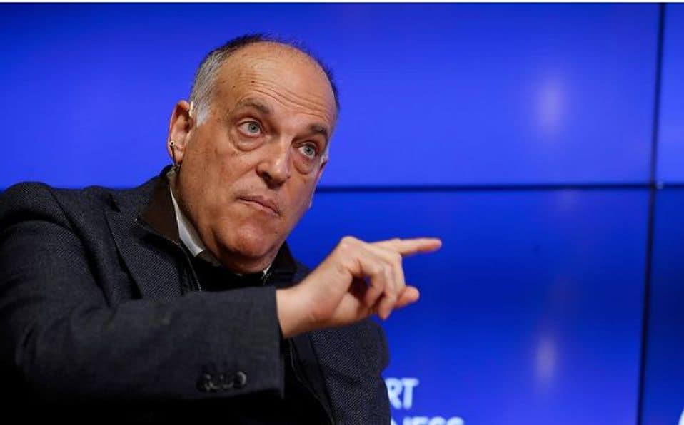 Critica Tebas renovación de Mbappé con el PSG