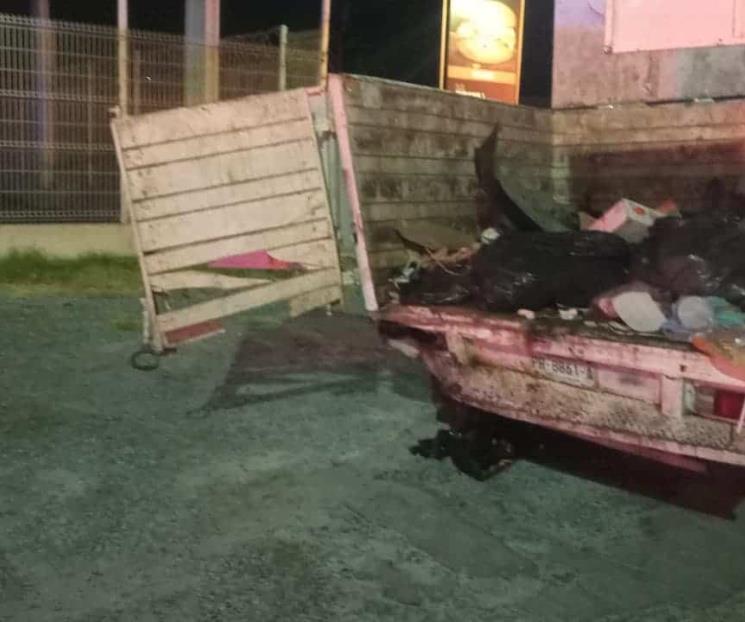 Accidente vial deja un lesionado al sur de Monterrey