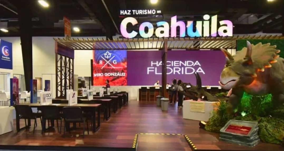 Dinosaurios y vinos de Coahuila en Tianguis Turístico 2022