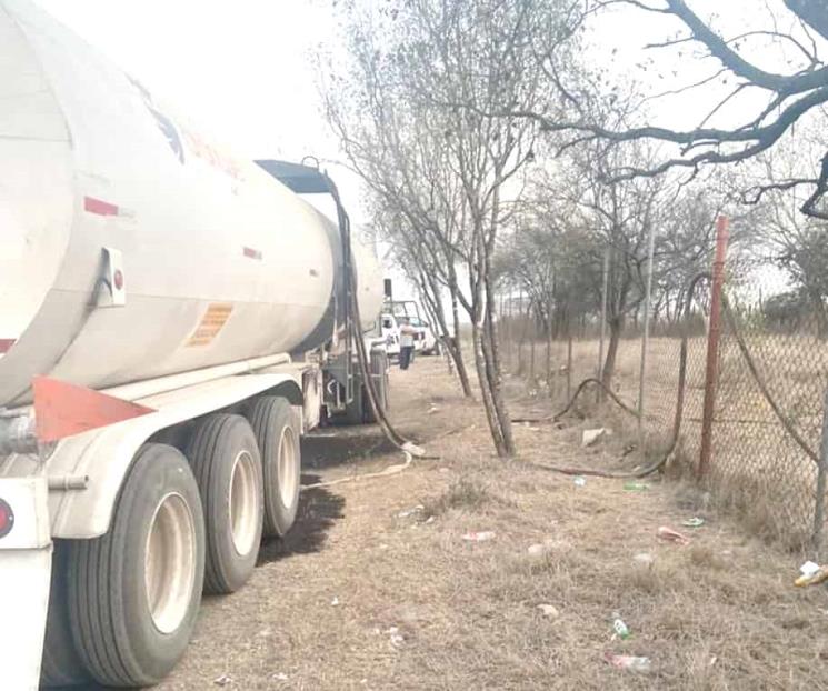 Aseguran combustible