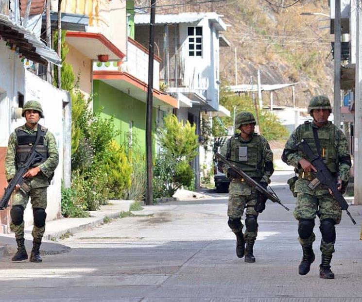 Sedena despliega 42% más elementos para seguridad pública