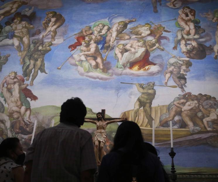 Concluye exhibición de réplica de la Capilla Sixtina en CDMX
