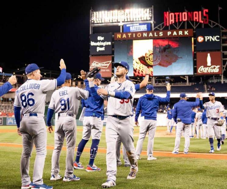 Paliza de Dodgers a Nacionales