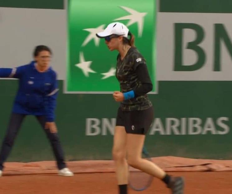 Fernanda Contreras, avanza en Roland Garros