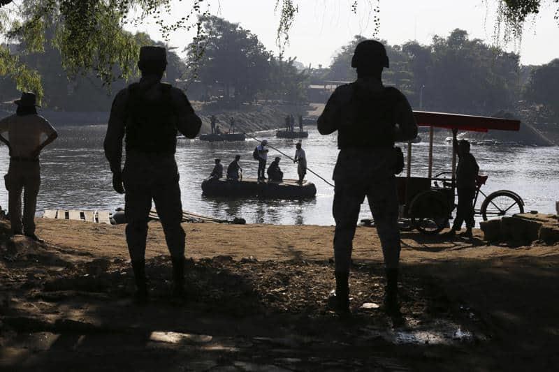 Crece militarización de política migratoria mexicana