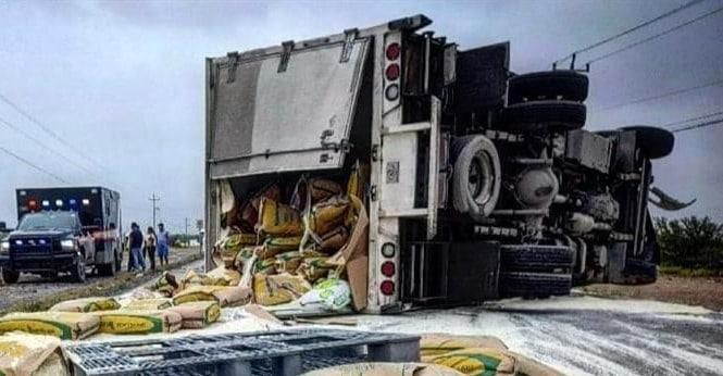 Deja choque tres lesionados