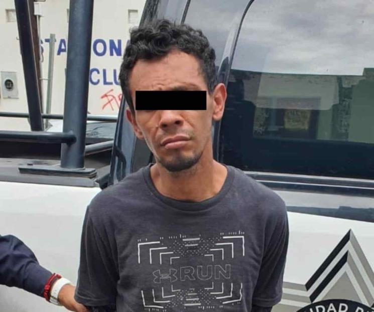 Detienen a hondureño por portación de droga