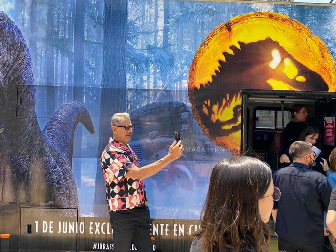 Captan a Jeff Goldblum en Turibus