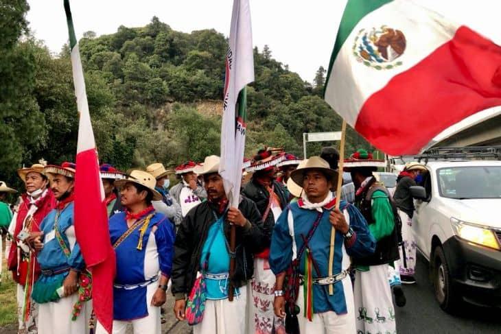 Wixárikas anuncia plantón indefinido en el Zócalo