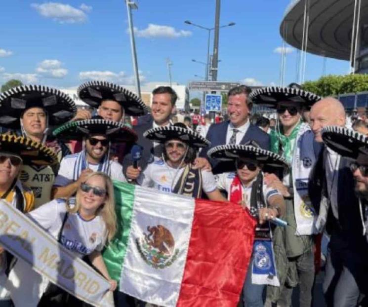 Afición de Tigres y Rayados, presente en Final de UCL