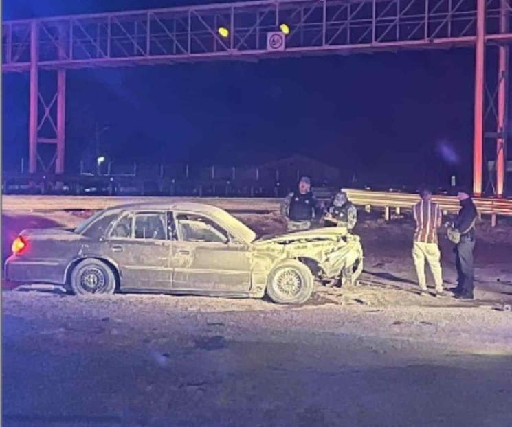 Se registra accidente en Galeana