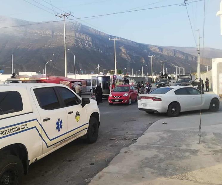 Balean a hombre en García