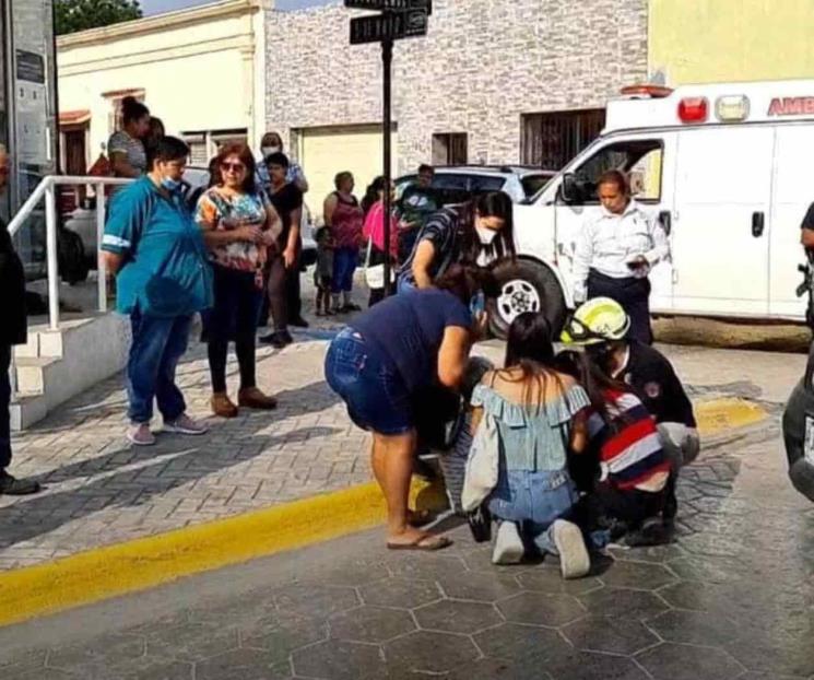 Mujer es arrollada en Montemorelos