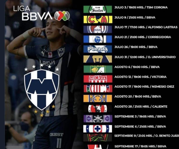 Clásico Regio será en jornada doble para Rayados