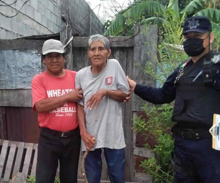 Localizan a adulto mayor extraviado en Escobedo