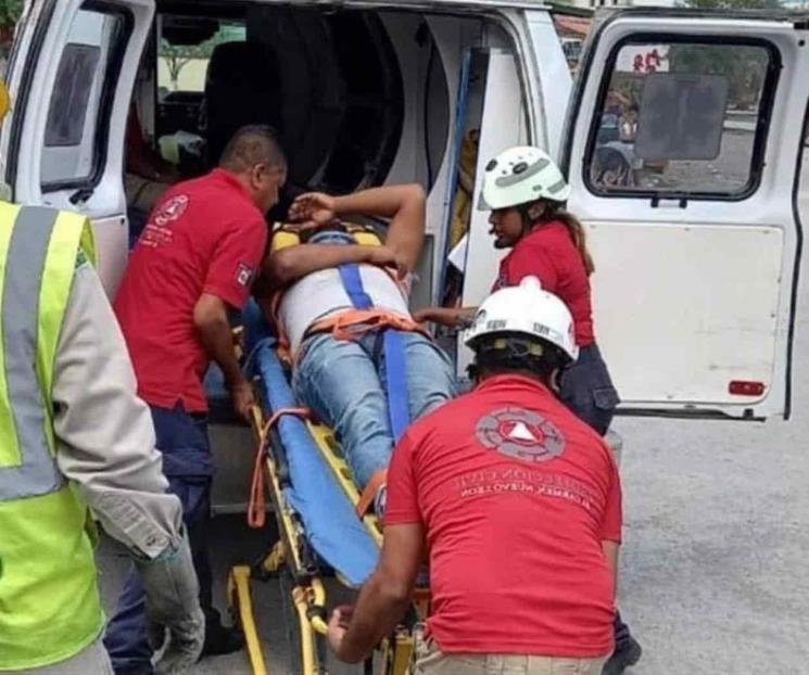 Se electrocuta hombre tras tocar cables de alta tensión