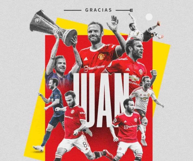 Se va Juan Mata del Manchester United