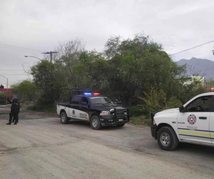 Encuentran restos humanos en García