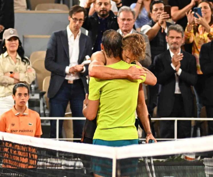 Lesión de Zverev da pase a la final a Nadal