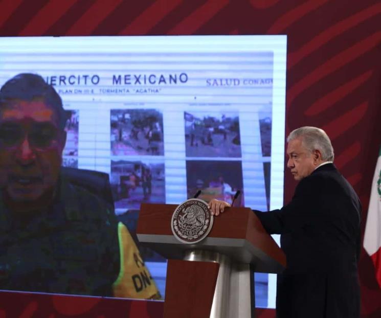 Sedena reforzará búsqueda de personas en Oaxaca