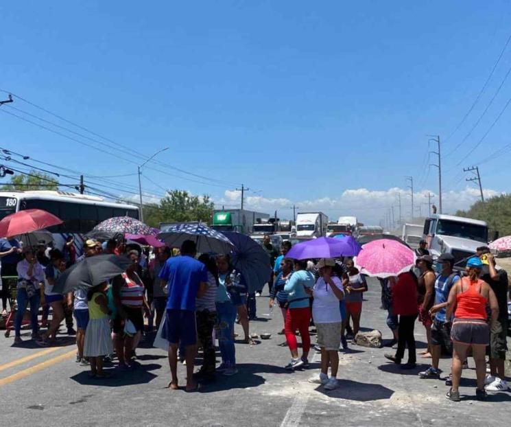 Siguen las protestas y  bloqueos