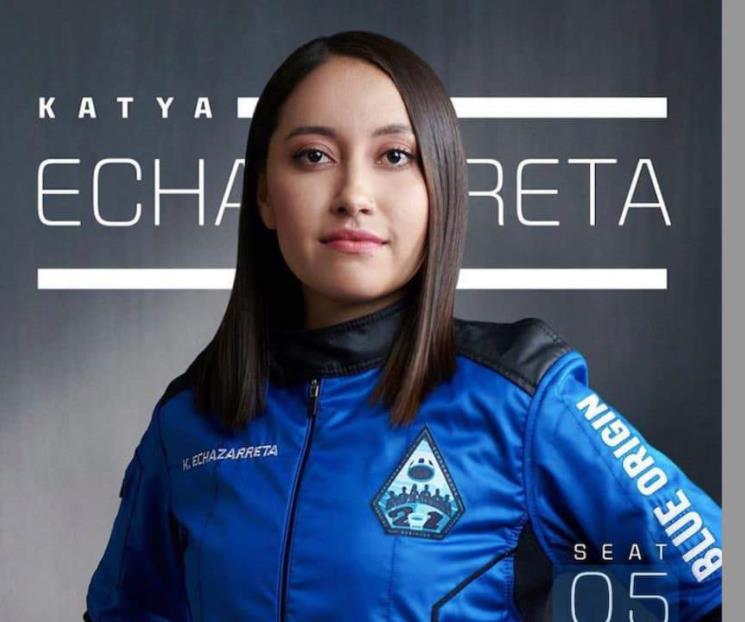 Katya Echazarreta, primera mexicana en ir al espacio Katya Echazarreta, primera mexicana en ir al espacio