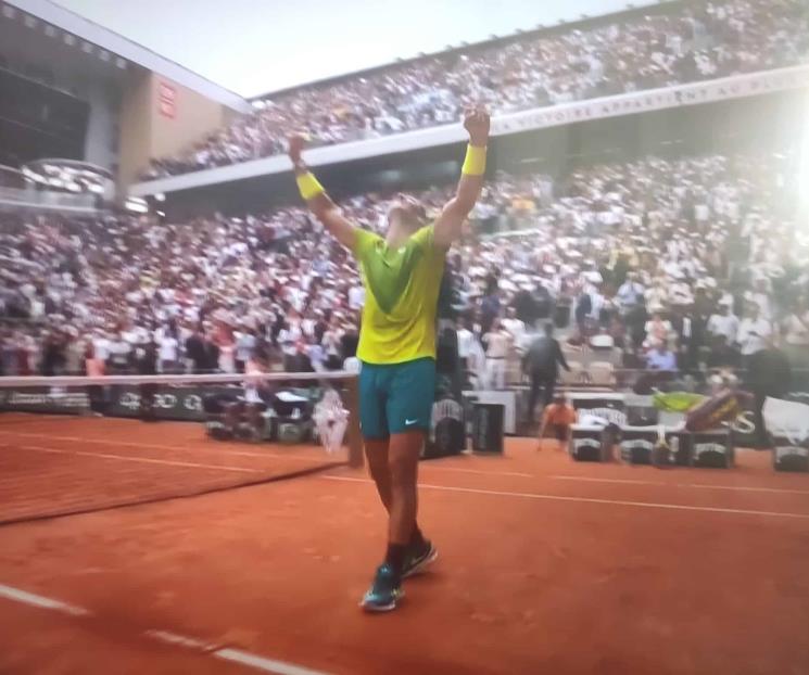 Se corona Rafa Nadal campeón del Roland Garros