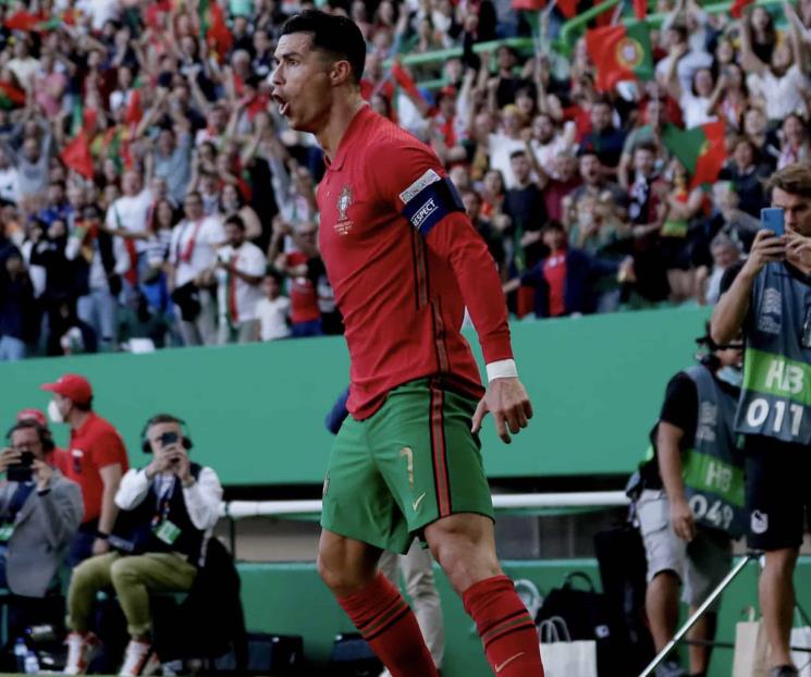Brilla CR7 con doblete en victoria de Portugal