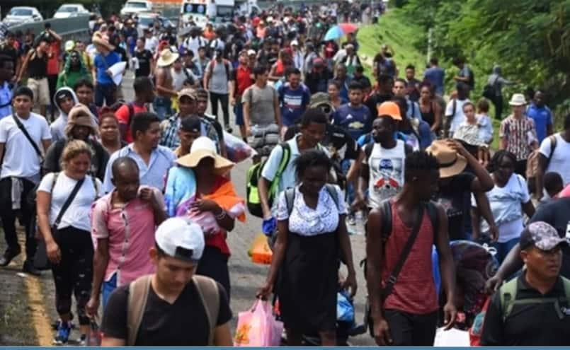 Pide CNDH proteger a caravana migrante
