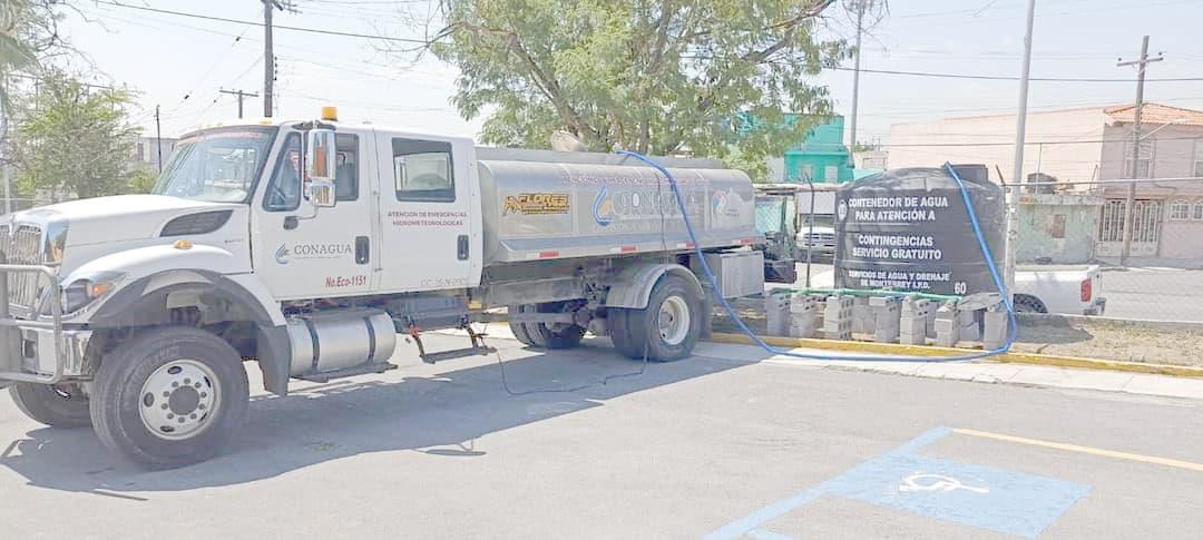 Llevarán agua con pipas y cisternas a las colonias