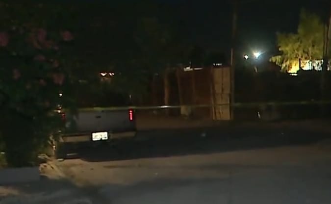 Con al menos seis heridas de bala resultó un hombre al ser atacado