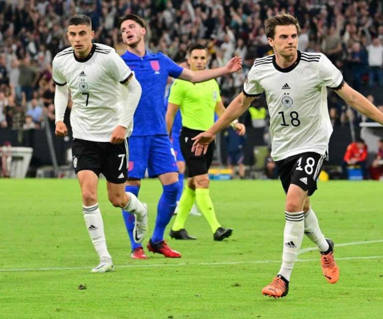 Empatan Alemania e Inglaterra en J2 de Nations League