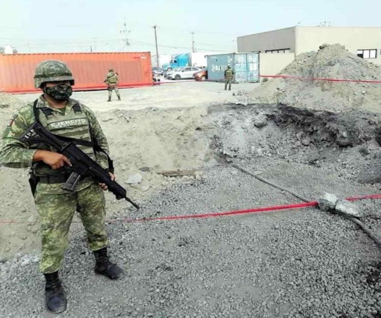 Descubren túnel huachicolero en Escobedo