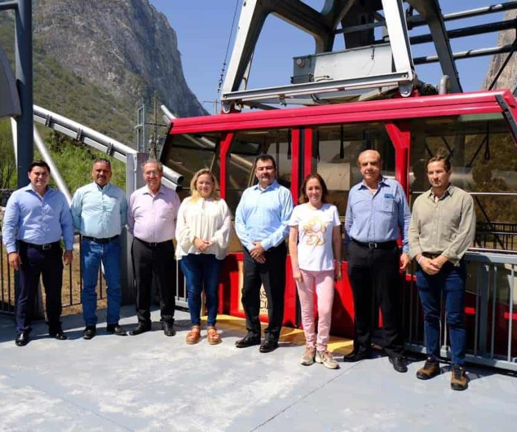 Repararán Teleférico de las Grutas de García con  28 mdp