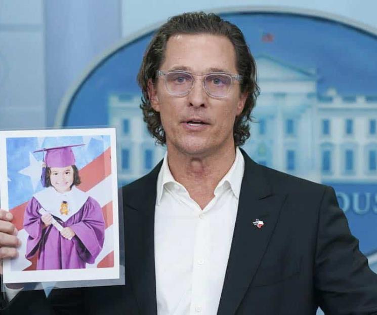 Aboga Matthew  McConaughey por control de armas