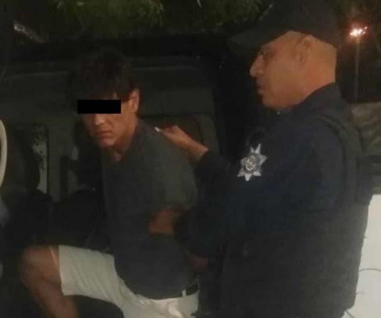 Lo detienen por robar mercancía