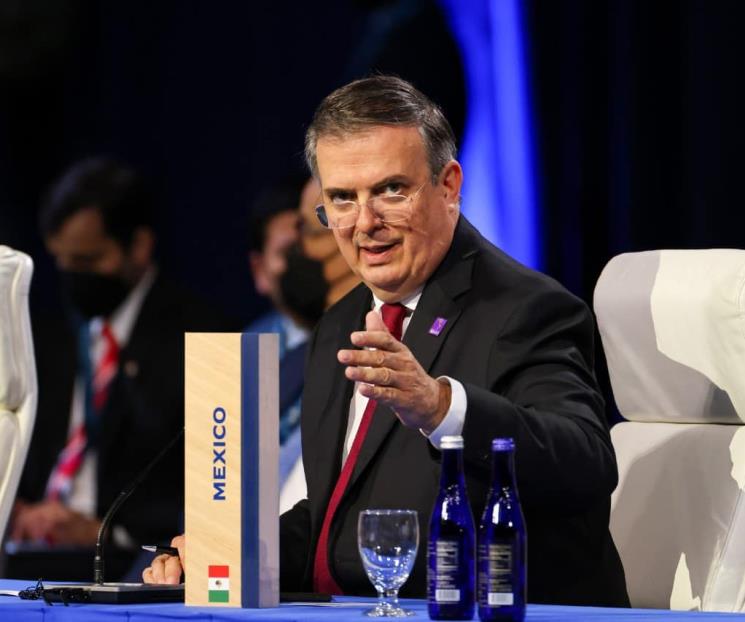 Ebrard propone la refundación del orden interamericano
