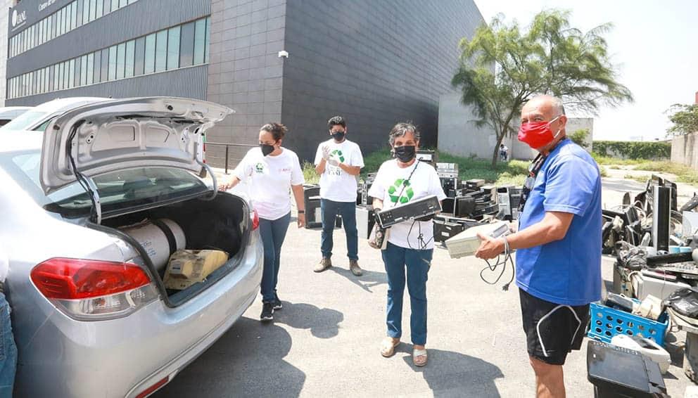 Habilita UANL módulos de reciclaje electrónico Habilita UANL módulos de reciclaje electrónico