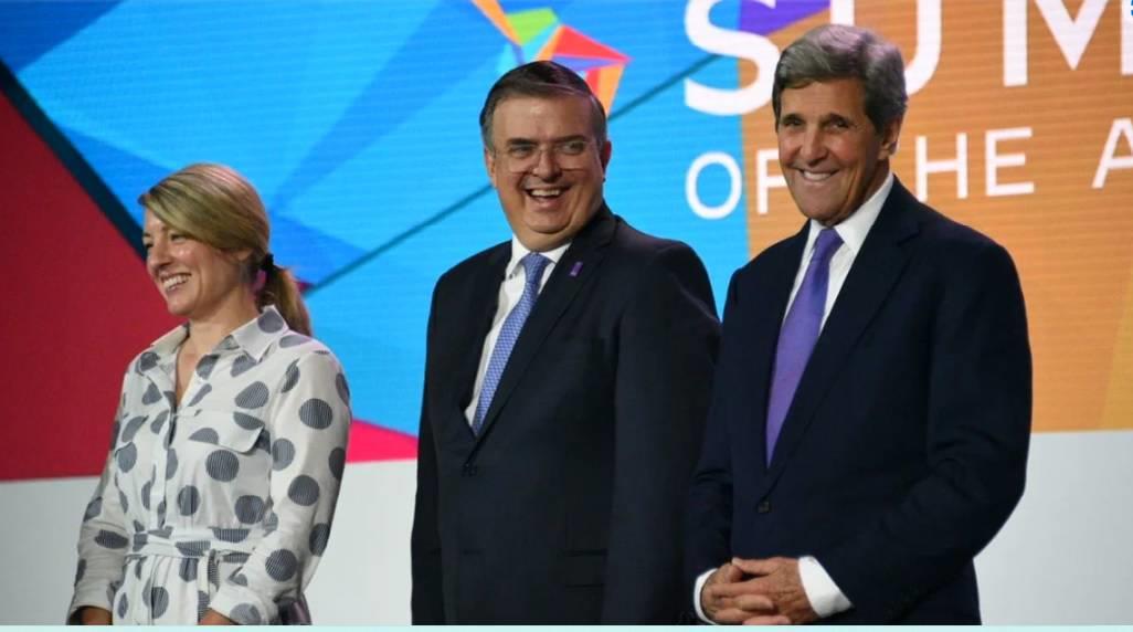 Ebrard elogia compromiso con los océanos