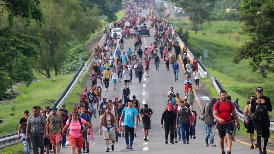 Atiende INM a casi 7 mil miembros de caravana