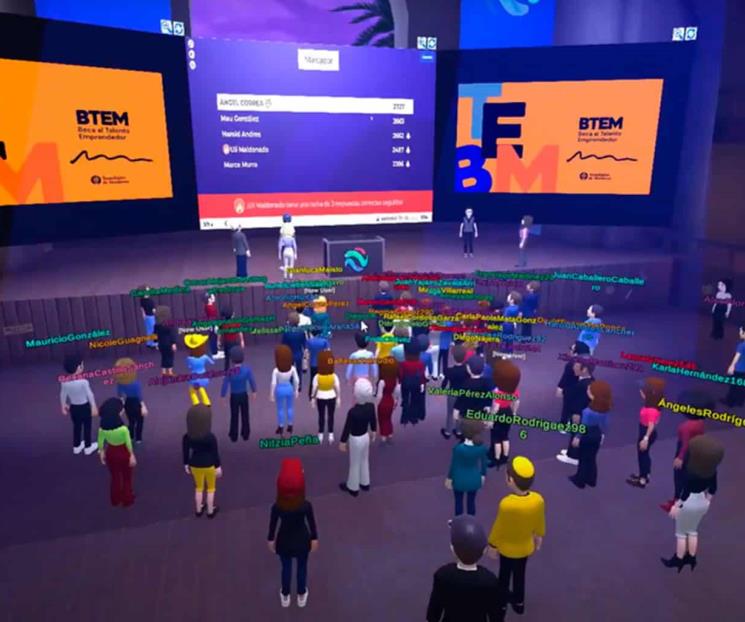 Realizan bootcamp en metaverso y estudiarán con beca en Tec