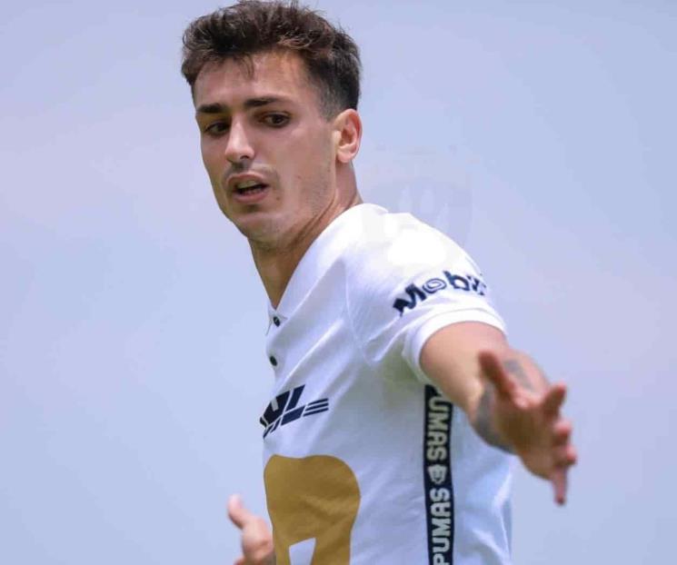 Juan Dinenno renovó con Pumas hasta el 2024