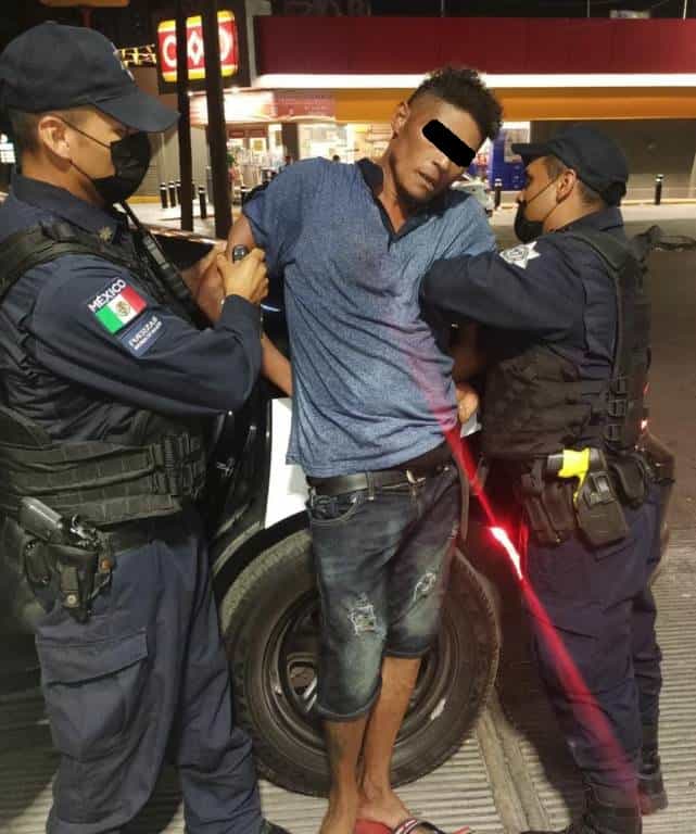 Detenido luego de causar daños al cristal de una ventana