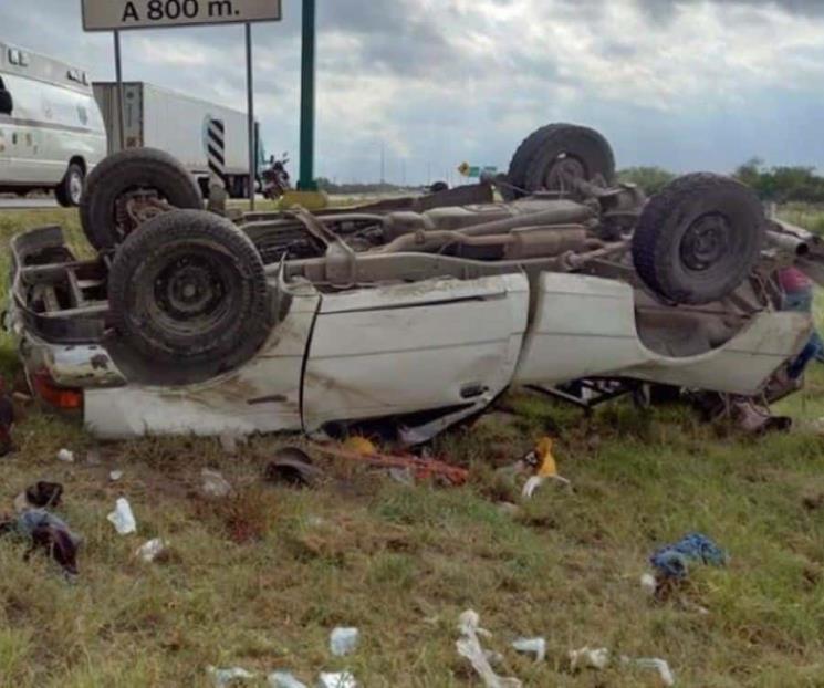 Se registra accidente en Anillo Periférico en Escobedo