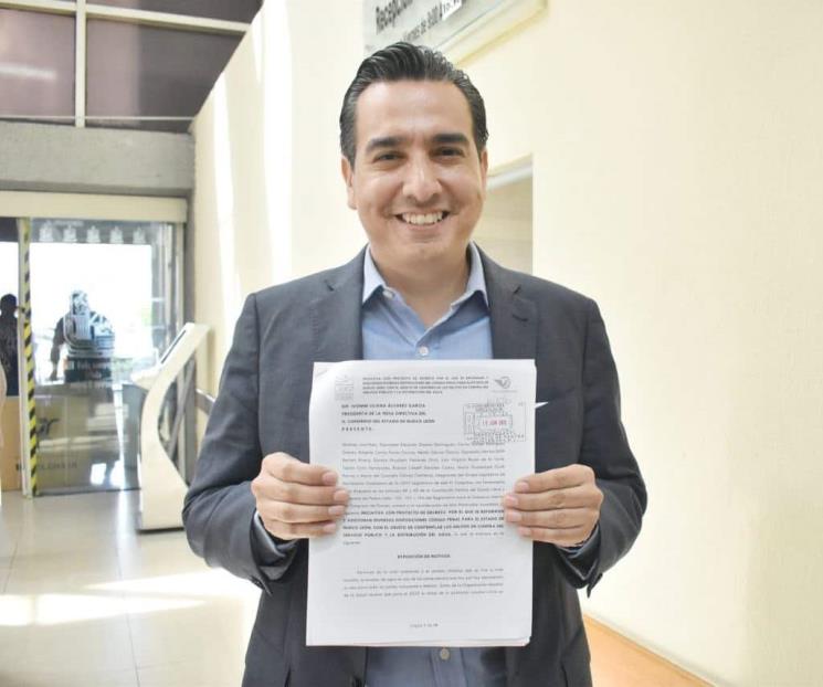 Presenta MC iniciativa para combatir el robo de agua