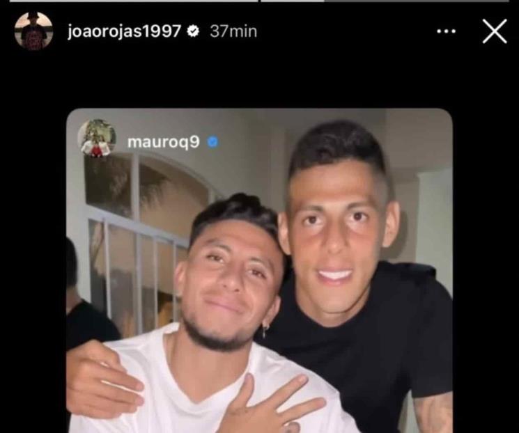 Bromea Joao Rojas con su posible llegada a Rayados
