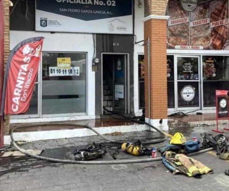 Investigan incendio en oficinas de Registro Civil en SP